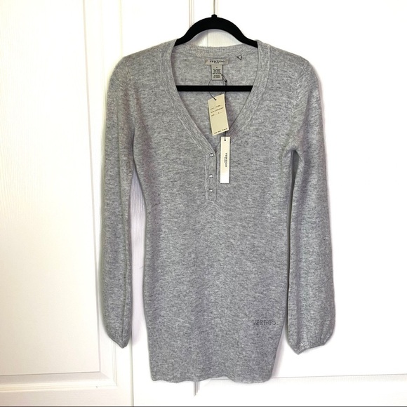 Vertigo Paris Wool Blend Button Front Sweater Small NWT - Picture 1 of 9